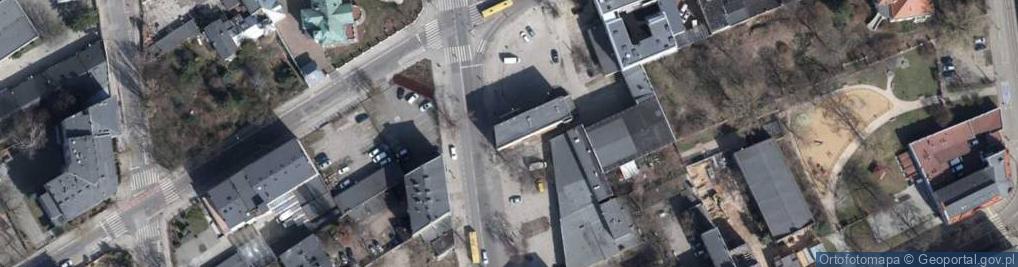 Zdjęcie satelitarne Związek Zawodowy Pracowników Spółdzielni Mieszkaniowej Osiedle Młodych