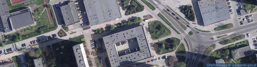 Zdjęcie satelitarne Związek Zawodowy Pracowników Spółdzielni Mieszkaniowej Rubinkowo