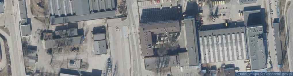 Zdjęcie satelitarne Związek Zawodowy Pracowników Techniczno Ekonomicznych Zakładu Wodociągów i Kanalizacji Kadra Zwik w Łodzi