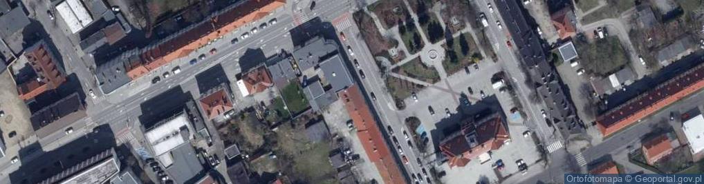 Zdjęcie satelitarne Związek Zawodowy Pracowników Urzędów Państwowych przy Powiatowym Urzędzie Pracy w Kędzierzynie Koźlu
