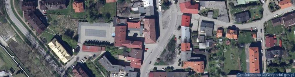 Zdjęcie satelitarne Związek Zawodowy Pracowników Urzędu Miejskiego w Andrychowie