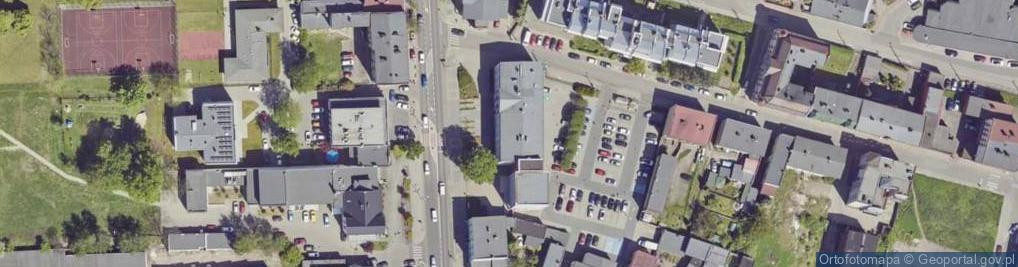 Zdjęcie satelitarne Związek Zawodowy Pracowników Urzędu Miejskiego w Piekarach Śląskich