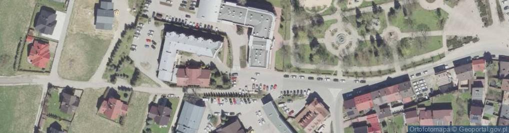 Zdjęcie satelitarne Związek Zawodowy Pracowników Urzędu Skarbowego w Nowym Targu