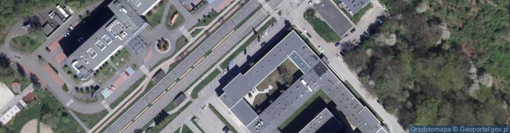 Zdjęcie satelitarne Związek Zawodowy Pracowników Wojewódzkiego Szpitala Specjalistycznego nr 2 w Jastrzębiu Zdroju