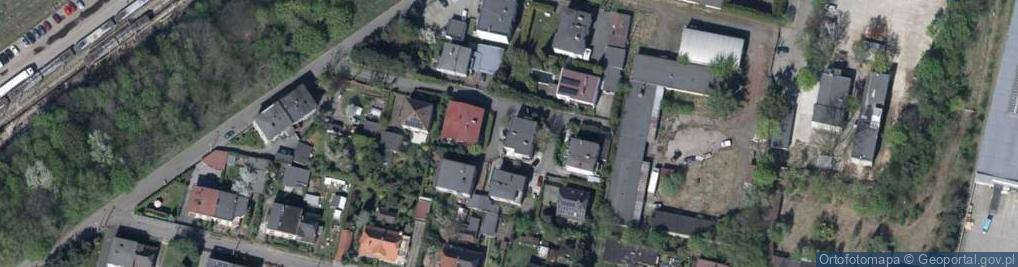 Zdjęcie satelitarne Związek Zawodowy Pracowników Zakładów Odmetanowania Kopalń Zok II z Siedzibą w Rybniku