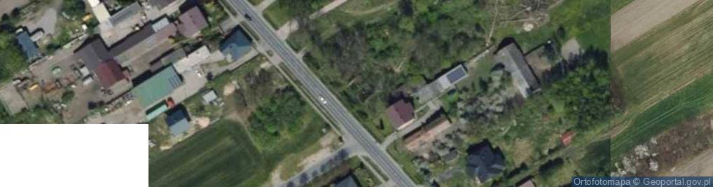 Zdjęcie satelitarne Związek Zawodowy Pracowników Zakładu Wodociągów i Kanalizacji Wod Kan