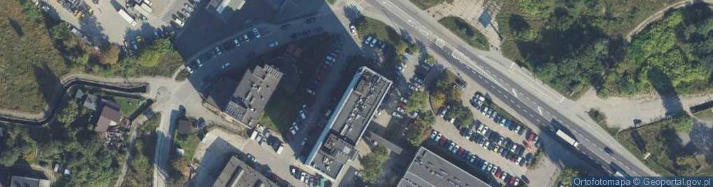 Zdjęcie satelitarne Związek Zawodowy Przemysłu Elektromaszynowego Struktura Zakładowa w Zakładach Radiowych Radmor w Gdyni