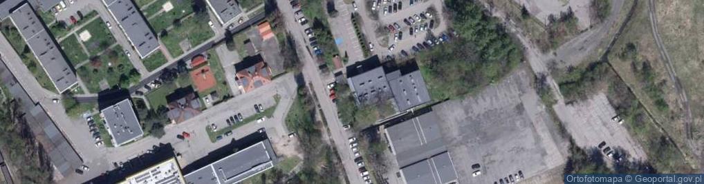 Zdjęcie satelitarne Związek Zawodowy "Solidarność" Pracowników Jastrzębskiej Spółki Węglowej z Siedzibą przy KWK Knurów-Szczygłowice "Ruch Szczygłowice"