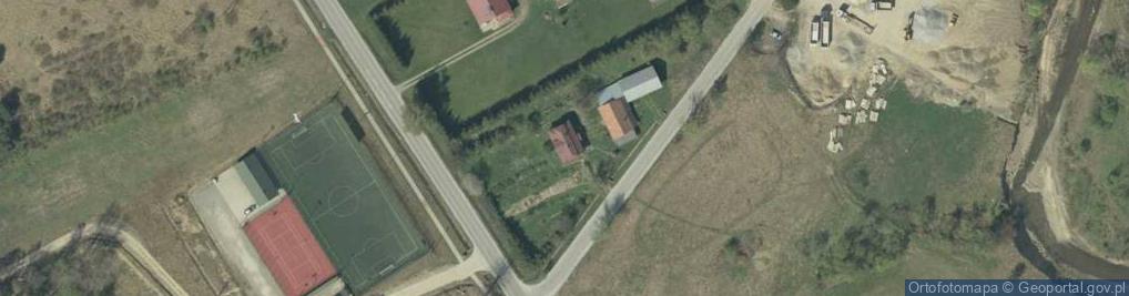 Zdjęcie satelitarne Związek Zawodowy Uzdrowisk Polskich przy Zakładzie Gospodarki Komunalnej i Mieszkaniowej Wysowa