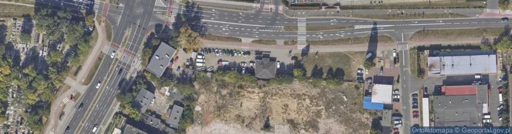 Zdjęcie satelitarne Związki Oparów Twórczych Mehir Studio Grafiki Reklamowej Bołądź Bartosz Ciesielski Piotr