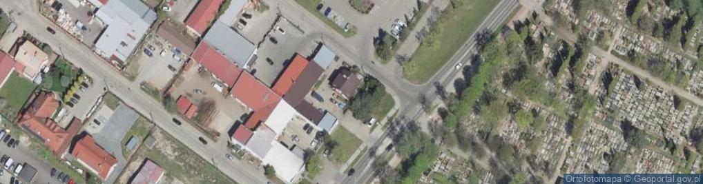Zdjęcie satelitarne Zygmunt Zajączkowski Przedsiębiorstwo Produkcyjno Handlowe Usług
