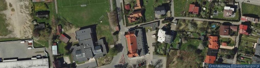 Zdjęcie satelitarne Żywiecki Uniwersytet Trzeciego Wieku w Żywcu