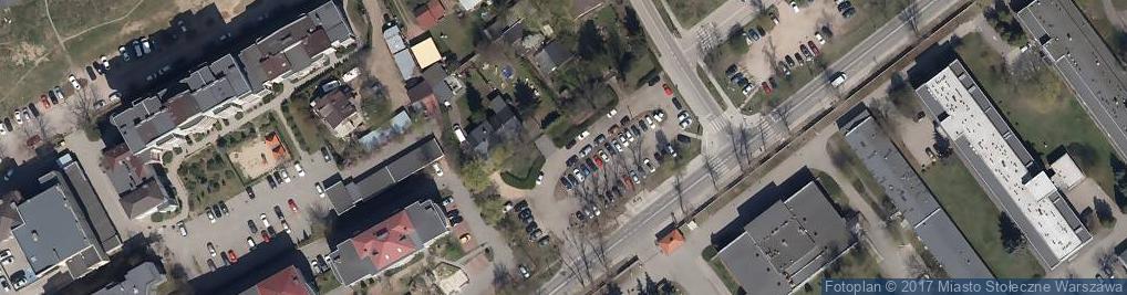 Zdjęcie satelitarne 'Punkt Przedszkolny ''Różowy Słoń'' '