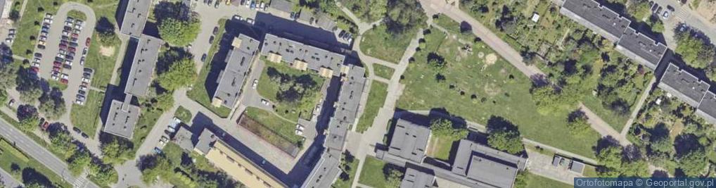 Zdjęcie satelitarne Cukiereczek Niepubliczne Przedszkole