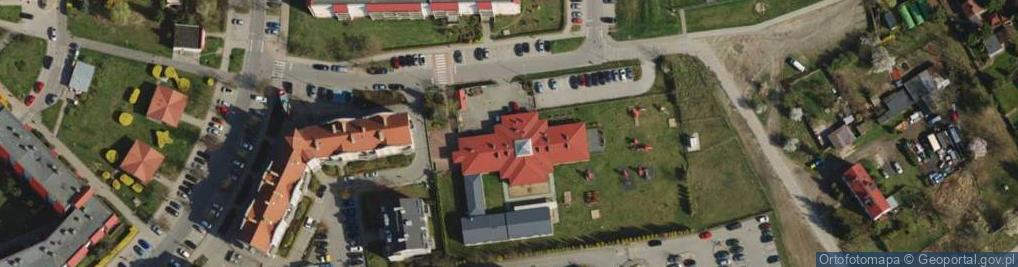 Zdjęcie satelitarne Gminne Przedszkole Nr 2 Im. 'Krasnala Hałabały'
