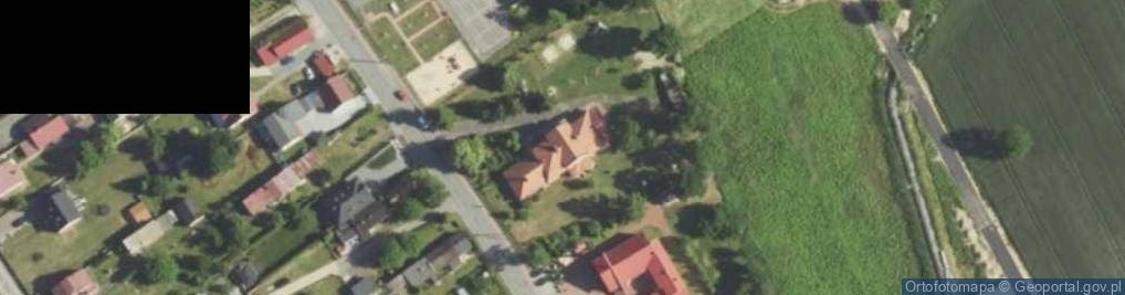 Zdjęcie satelitarne Gminne Przedszkole Publiczne Kościelec