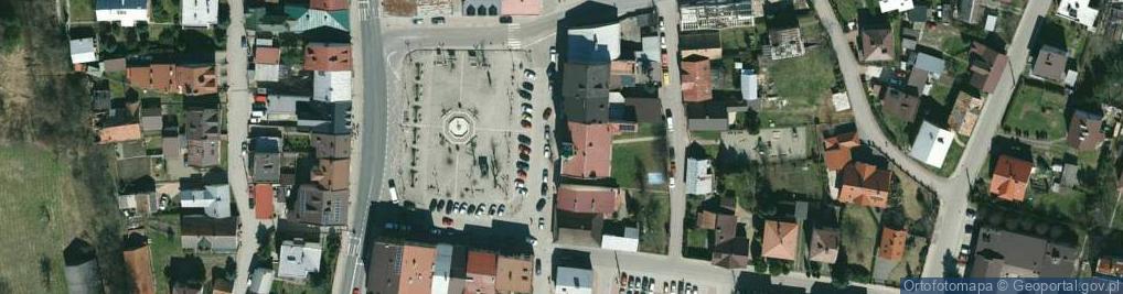 Zdjęcie satelitarne Gminne
