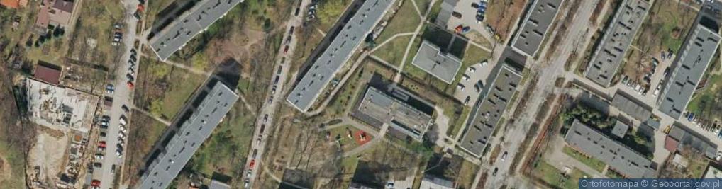 Zdjęcie satelitarne Integracyjne Przedszkole Samorządowe Nr 27