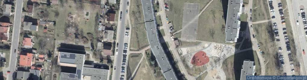 Zdjęcie satelitarne Integracyjny Punkt Przedszkolny 'Dom Chichotka 2'