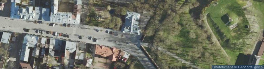Zdjęcie satelitarne Językowe Przedszkole Integracyjne 'W Kasztanowym Parku'