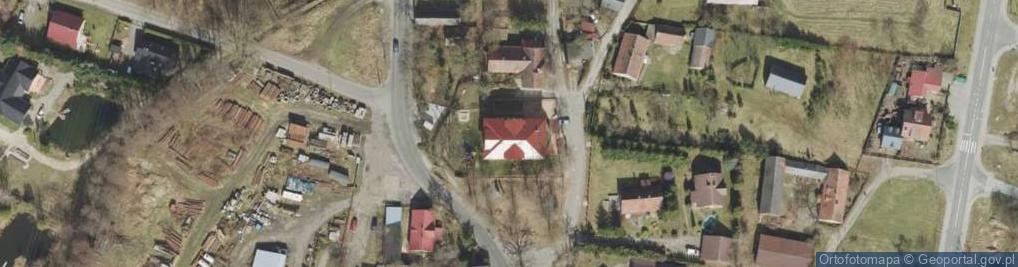 Zdjęcie satelitarne Językowe Przedszkole Niepubliczne 'Nad Strumykiem'