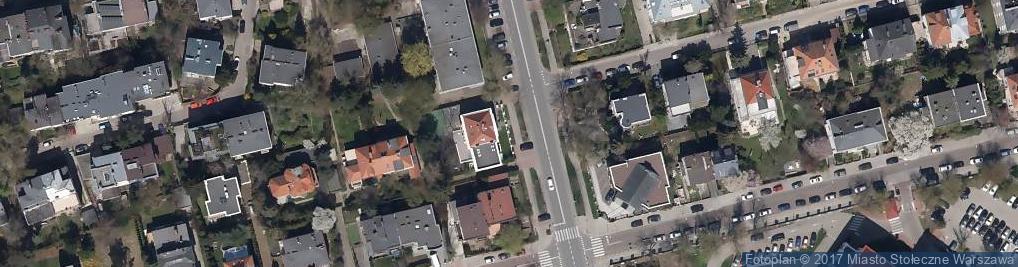 Zdjęcie satelitarne Kanadyjskie Przedszkole