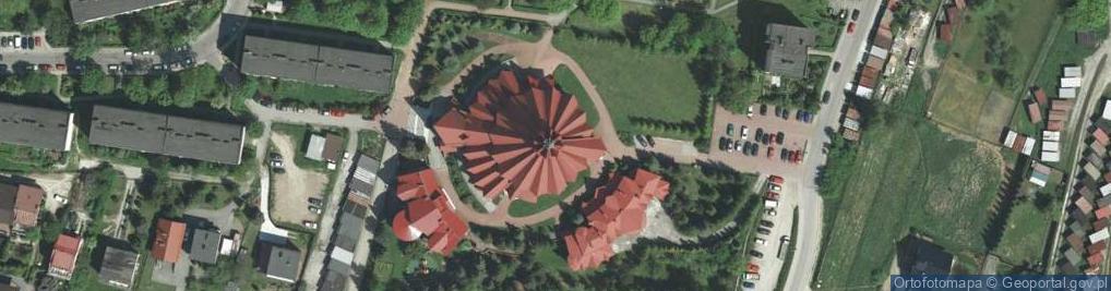 Zdjęcie satelitarne Katolickie Przedszkole Im. Ks.prym. S. Wyszyńskiego Przy Parafii Miłosierdzia Bożego