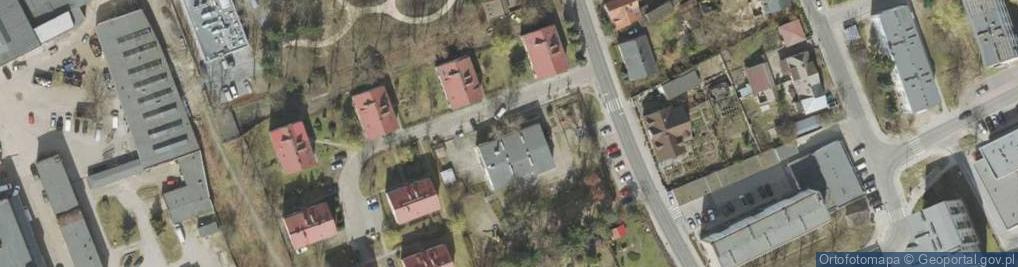 Zdjęcie satelitarne Miejskie Nr 30 z Oddziałami Integracyjnymi "Lokomotywa"