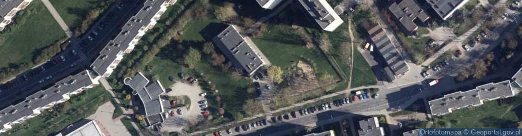 Zdjęcie satelitarne Miejskie Przedszkole Integracyjne Nr 16 'Słoneczko'