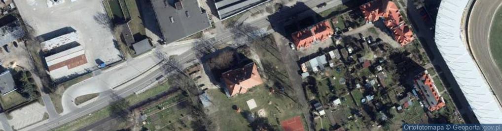 Zdjęcie satelitarne Miejskie Przedszkole Integracyjne Nr 27 Im. Wesołych Krasnali