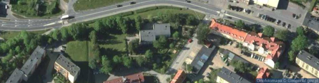 Zdjęcie satelitarne Miejskie Przedszkole Nr 1 'Bajka'