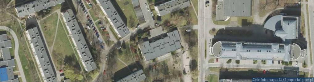 Zdjęcie satelitarne Miejskie Przedszkole Nr 11 'Tęczowy Zakątek'