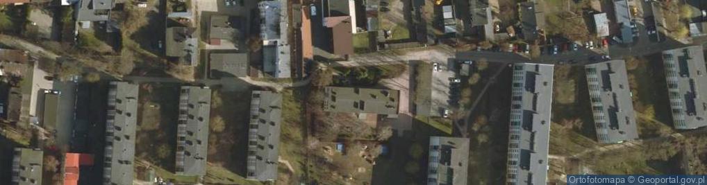 Zdjęcie satelitarne Miejskie Przedszkole Nr 13 Im. Doroty Gellner