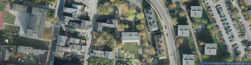 Zdjęcie satelitarne Miejskie Przedszkole Nr 17 Im. Siedmiu Krasnoludków