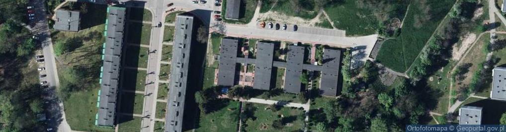 Zdjęcie satelitarne Miejskie Przedszkole Nr 4 Im. Jana Pawła II