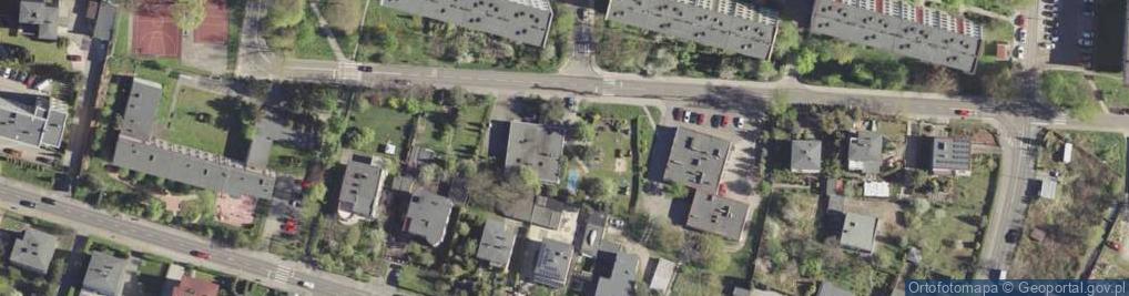 Zdjęcie satelitarne Miejskie Przedszkole Nr 76