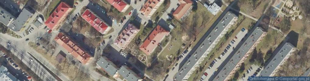 Zdjęcie satelitarne Miejskie Przedszkole Nr 8 Montessori