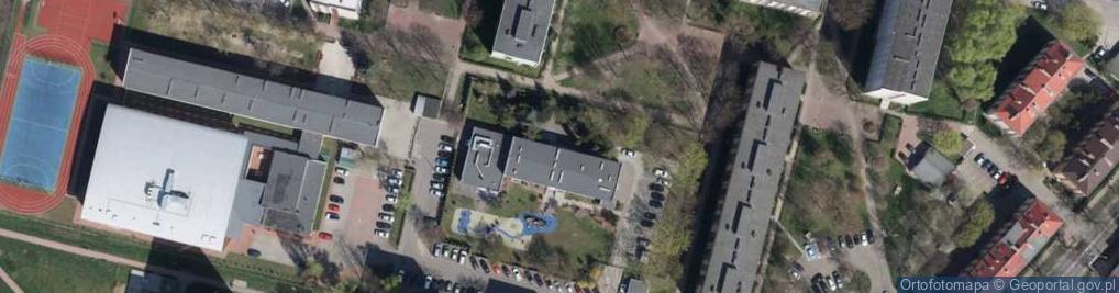 Zdjęcie satelitarne Miejskie Przedszkole Z Oddziałami Integracyjnymi Nr 15