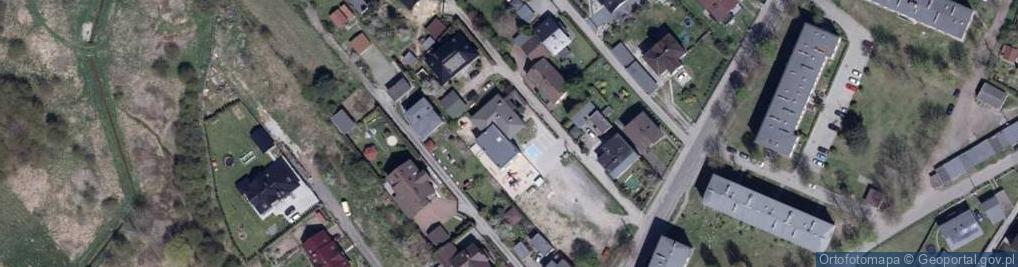 Zdjęcie satelitarne Niepubliczne Anglojęzyczne Przedszkole Montessori 'Bajtuś' Rybniku