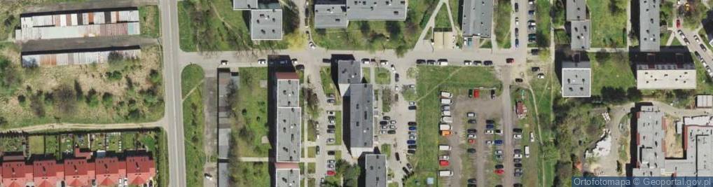 Zdjęcie satelitarne Niepubliczne Przedszkole 'Bystry Maluszek'