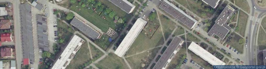 Zdjęcie satelitarne Niepubliczne Przedszkole 'Kolorowe Kredki'