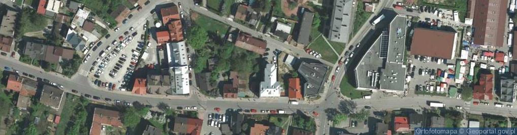 Zdjęcie satelitarne Niepubliczne Przedszkole 'Mała Akademia Montessori' 32-050 Skawina Ul. Esterz 2