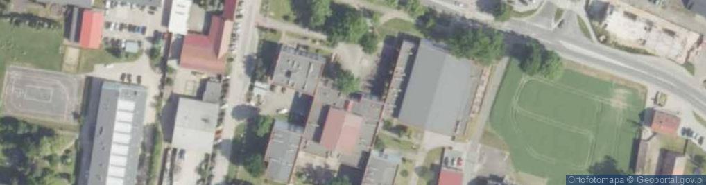 Zdjęcie satelitarne Niepubliczne Przedszkole 'Stumilowy Las'