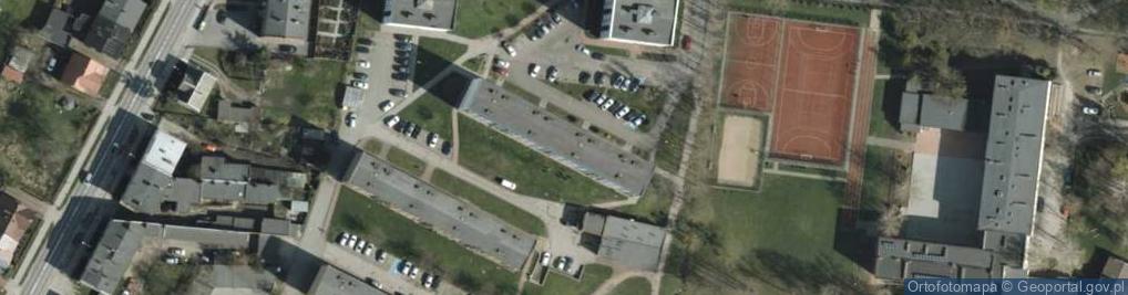 Zdjęcie satelitarne Niepubliczne Przedszkole 'Tęcza'