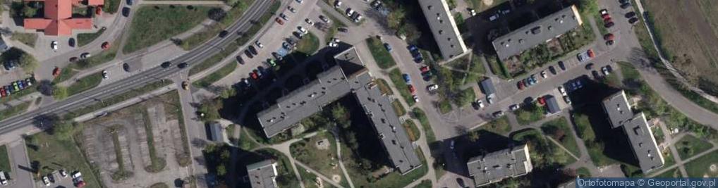 Zdjęcie satelitarne Niepubliczne Przedszkole 'Tęczowe Przedszkole'
