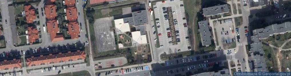 Zdjęcie satelitarne Niepubliczne Przedszkole 'Zielone Łąki'