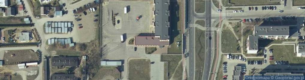Zdjęcie satelitarne Niepubliczne Przedszkole Akademia Przedszkolaka