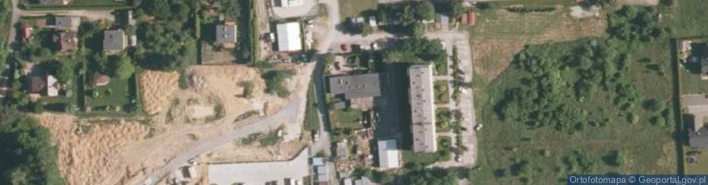 Zdjęcie satelitarne Niepubliczne Przedszkole Alutka