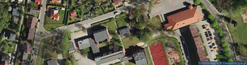 Zdjęcie satelitarne Niepubliczne Przedszkole Bajka