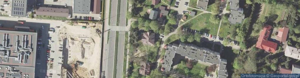 Zdjęcie satelitarne Niepubliczne Przedszkole Bajkowy Dworek